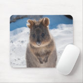 オーストラリアのビーチでカワイイと幸せ マウスパッド (マウス)