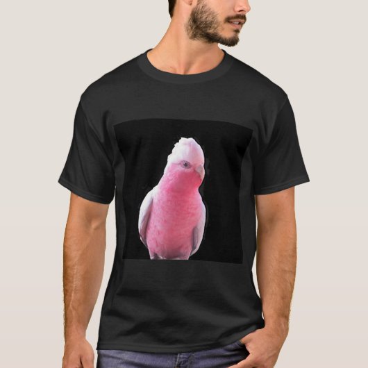 オーストラリアのピンクのGalah Tシャツ (正面)