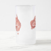 オーストラリアのフェアディンカム フロストグラスビールジョッキ (中央)