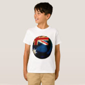 オーストラリアのフットボール Tシャツ (正面フル)