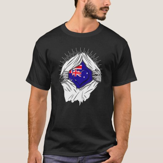 オーストラリアのフラッグズホーム Tシャツ (正面)