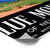 オーストラリアのブルーマウンテンズがヴィンテージのポスターを復元 ポスター (角)