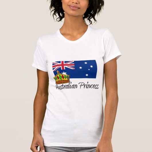 オーストラリアのプリンセス Tシャツ (正面)