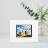 オーストラリアのベンディゴにある教会 ポストカード (スタンド正面)