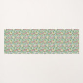 オーストラリアのボトルブラシカントリーガーデンブルーヨガマ ヨガマット (裏面(横))