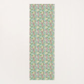 オーストラリアのボトルブラシカントリーガーデンブルーヨガマ ヨガマット (裏面)