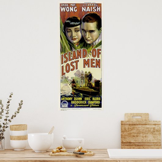 オーストラリアのポスター~男失ったの島~1939年の映画 ポスター (キッチン)