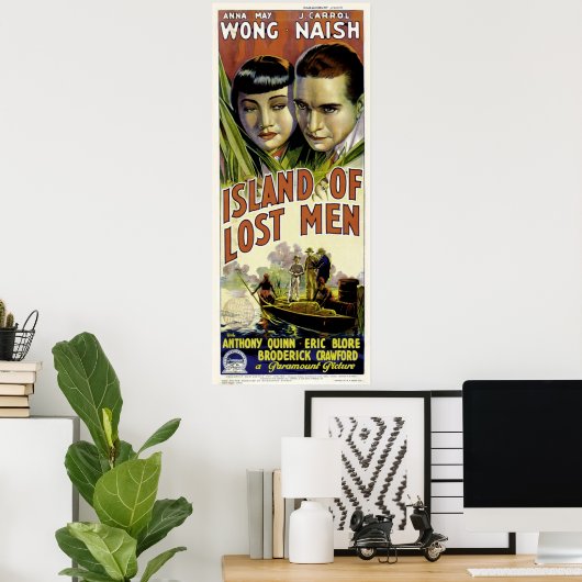 オーストラリアのポスター~男失ったの島~1939年の映画 ポスター (ホームオフィス)