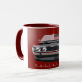 オーストラリアのマッスルカーマグ マグカップ (正面左)