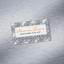 オーストラリアのマネーパターン マグネット名刺