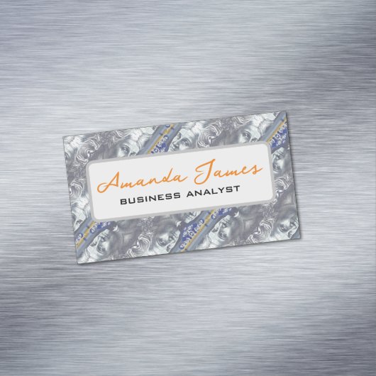 オーストラリアのマネーパターン マグネット名刺 (インサイチュ)