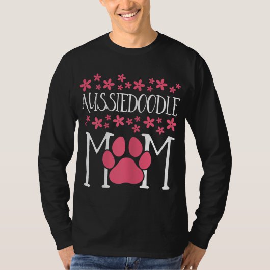 オーストラリアのママ素晴らしドードル犬の恋人のギフト Tシャツ (正面)