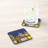 オーストラリアのメルボルン。2人の夜景 コースター (右側)