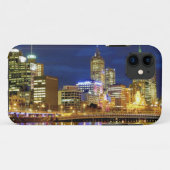 オーストラリアのメルボルン。2人の夜景 Case-Mate iPhoneケース (裏面(横))