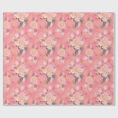 オーストラリアのユーカリ開花 ラッピングペーパー (フラット)