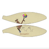 オーストラリアのユーモアのカンガルー漫画イラストレーション ミニバスケットボール (パネル)