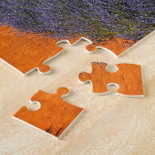 オーストラリアのラヴァンドルフィールド ジグソーパズル (側面)