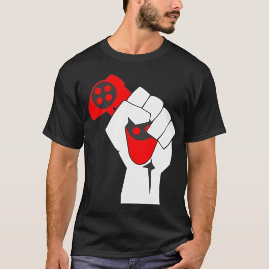 オーストラリアのワイシャツ-黒--を育って下さい Tシャツ (正面)