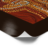 オーストラリアのワイルドアウトバックブルームビーシーン ポスター (コーナー)