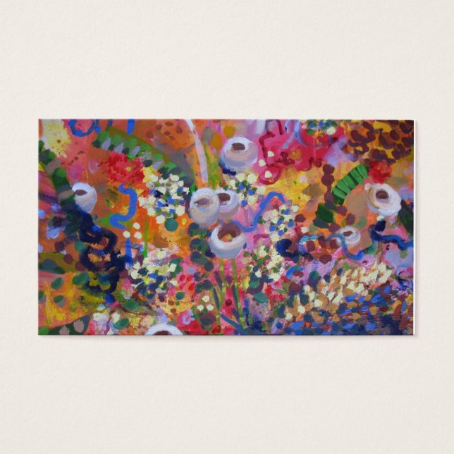 オーストラリアのワイルドフラワーアート (正面)