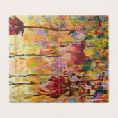 オーストラリアのワイルドフラワーカード (外部フラット)