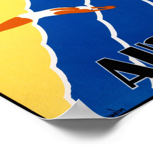 オーストラリアのヴィンテージのポスターを復元 ポスター (角)