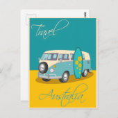 オーストラリアのヴィンテージポスター ポストカード (正面/裏面)