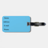 オーストラリアのヴィンテージポスター ラゲッジタグ (裏面横)