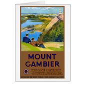 オーストラリアのヴィンテージ旅行のポスターを復元 (正面)