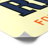 オーストラリアのヴィンテージ旅行のポスターを復元 ポスター (角)