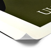 オーストラリアのヴィンテージ旅行ポスター、エアーズロック ポスター (角)