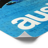 オーストラリアのヴィンテージ旅行ポスター ポスター (角)