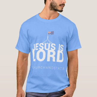 オーストラリアの主はイエス・キリスト ファミリー Tシャツ
