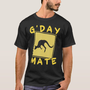 オーストラリアの仲間よ！動物園のオーストラリアのカンガルー Tシャツ