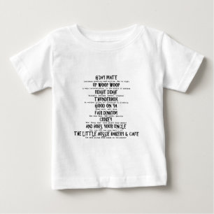 オーストラリアの俗語 ベビーTシャツ