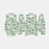 オーストラリアの先住民動物ユーカリ緑のパターン フェイバーボックス (折り畳みなし)