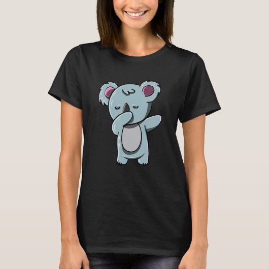 オーストラリアの動物かわいいダビングコアラベア1 Tシャツ (正面)