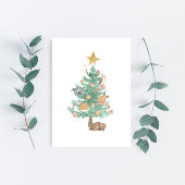 オーストラリアの動物がクリスマスツリーに 🌳 シーズンカード