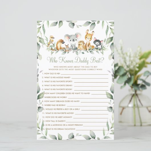 オーストラリアの動物の緑でパパのゲームを知最高のっている (スタンド正面)