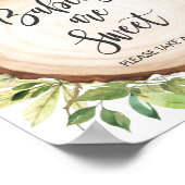 オーストラリアの動物の緑のベビーは甘いトリート ポスター (角)