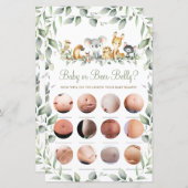 オーストラリアの動物シャワーベビーまたはビールベリーゲーム (正面/裏面)