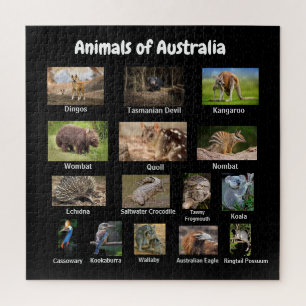 オーストラリアの動物ジグソーパズル ジグソーパズル