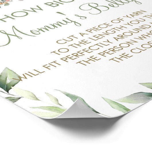 オーストラリアの動物ママのベリーゲームの大きさ ポスター (角)