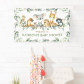 オーストラリアの動物誕生日ベビー歓迎の背景 横断幕 (インサイチュ)