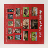 オーストラリアの動物 ジグソーパズル (横)