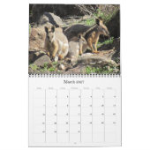 オーストラリアの動物 2027年 カレンダー (3月 2027)