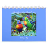 オーストラリアの原産動物 カレンダー (カバー)