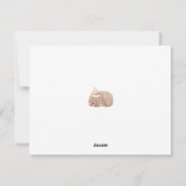 オーストラリアの可愛いネイティブアニマル クリスマス (裏面)