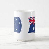 オーストラリアの国旗マグ コーヒーマグカップ (中央)