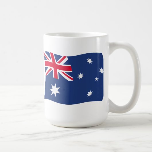 オーストラリアの国旗マグ コーヒーマグカップ (右)